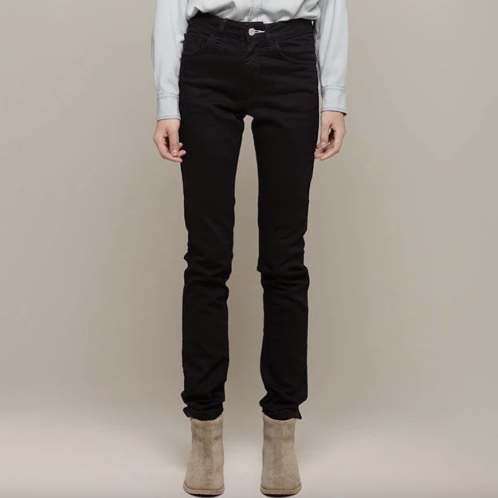Acne Women's Straight Leg Jeans - Black